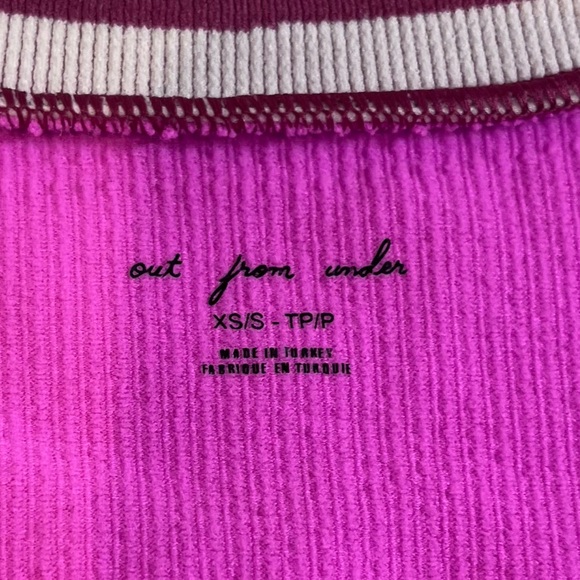 urban outfitters pink go for gold top y2k preppy barbie retro crop - Picture 5 of 5